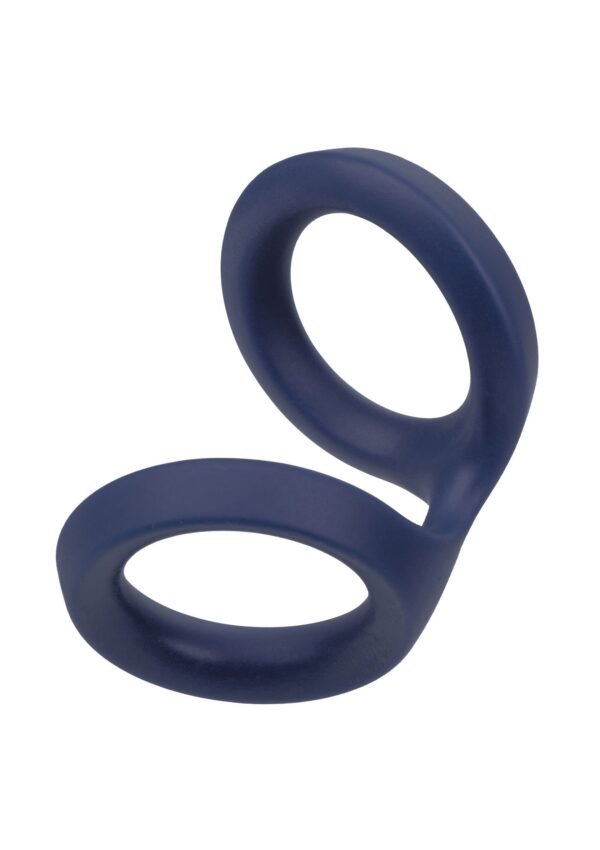 CalExotics | Viceroy Dual Cock Ring Blue