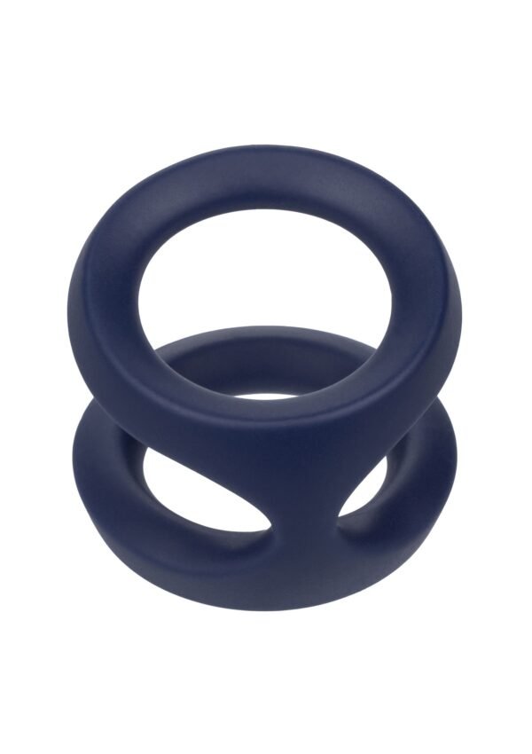 CalExotics | Viceroy Dual Cock Ring Blue