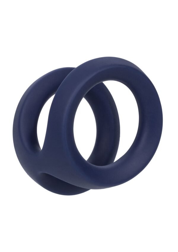 CalExotics | Viceroy Dual Cock Ring Blue