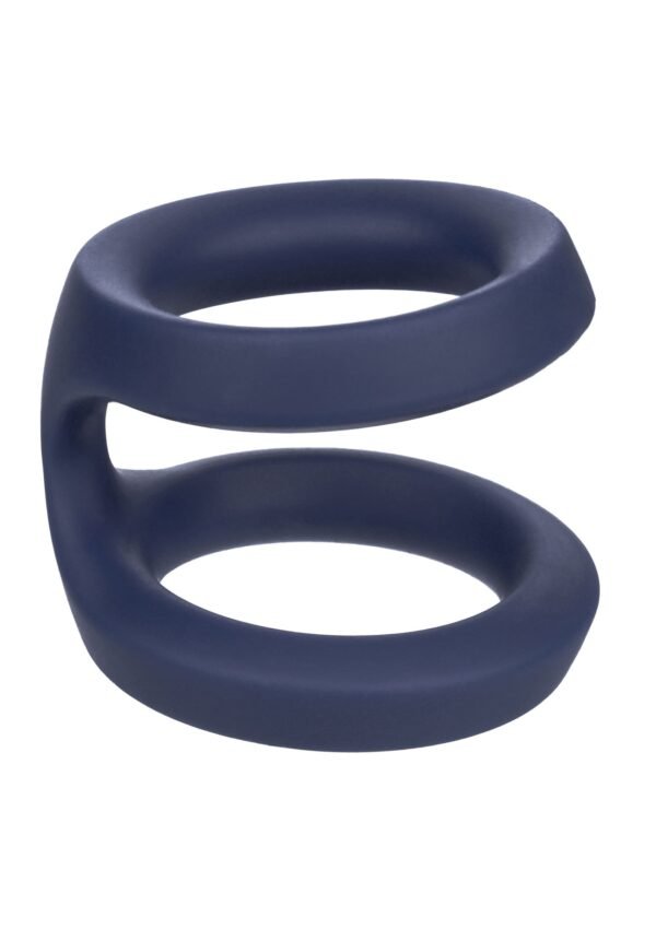 CalExotics | Viceroy Dual Cock Ring Blue