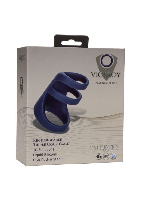CalExotics | Rechargeable Triple Cock Cage