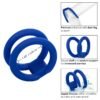 CalExotics | Admiral Dual Cock Cage Blue