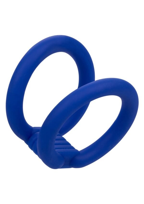 CalExotics | Admiral Dual Cock Cage Blue