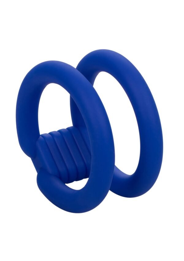 CalExotics | Admiral Dual Cock Cage Blue