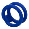 CalExotics | Admiral Dual Cock Cage Blue