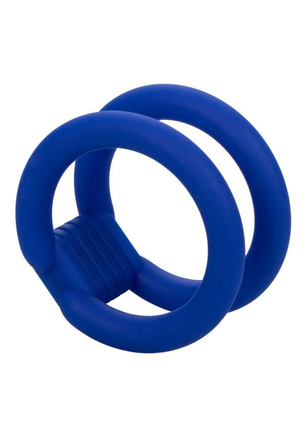 CalExotics | Admiral Dual Cock Cage Blue