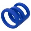 CalExotics | Admiral Triple Cock Cage Blue