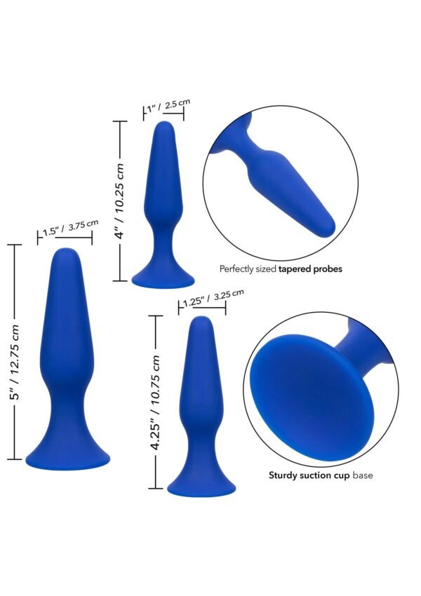 CalExotics | Anal Trainer Kit | 10.25-12.75 cm | Blue