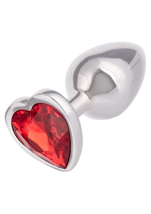 CalExotics | Jewel Small Ruby Heart Plug