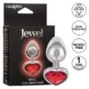 CalExotics | Jewel Small Ruby Heart Plug
