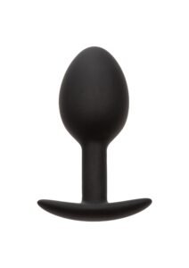 16687_BLACK_01_8df6007b-e8dc-46f8-9c3e-5a2a4a309ec9 CalExotics | Anal Weighted Silicone Plug