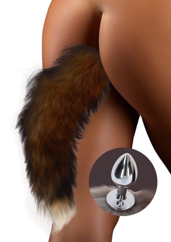 Taboom | Foxtail Buttplug Silver