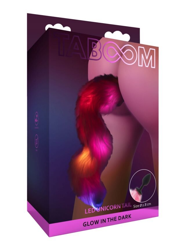 17209_BLACK_02_91f2b427-2ca9-422c-9ac3-aa1911ed9c7a Taboom | Unicorn Tail & Buttplug LED