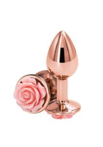 18820_PINK_01_37f55207-c3e4-4b33-90f8-ae1941dbbdf5 NS Novelties | Rear Assets Rose Buttplug S/M