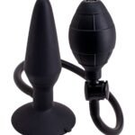 25203_BLACK_01_9cd496f6-bfc5-494c-91a0-f53e01514de2 Seven Creations | Inflatable Butt Plug Medium