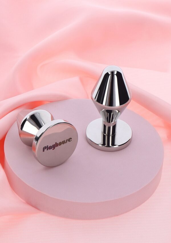 Playhouse | Steel Butt Plug Medium Silver