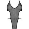 79893_BLACK_03 Kotek | Black Bodysuit BD104 Fishnet