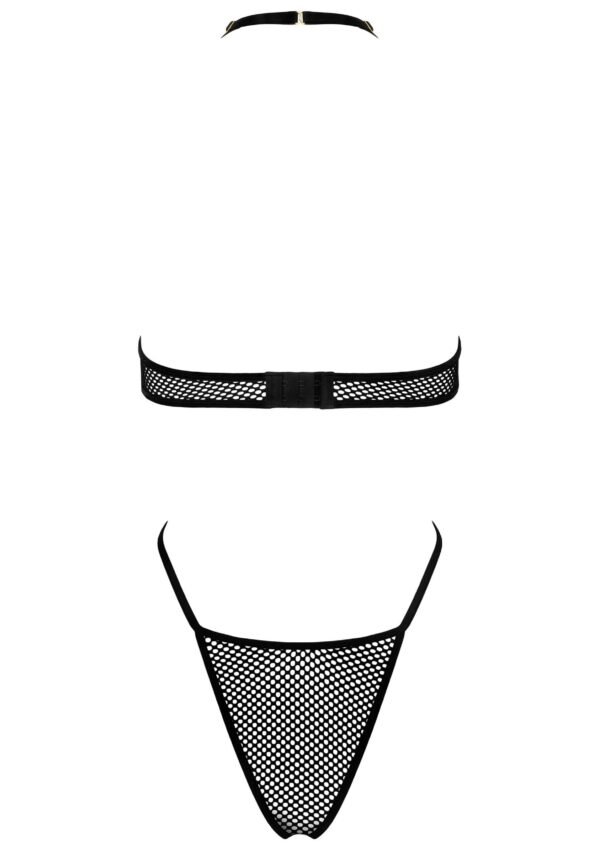 79893_BLACK_04 Kotek | Black Bodysuit BD104 Fishnet