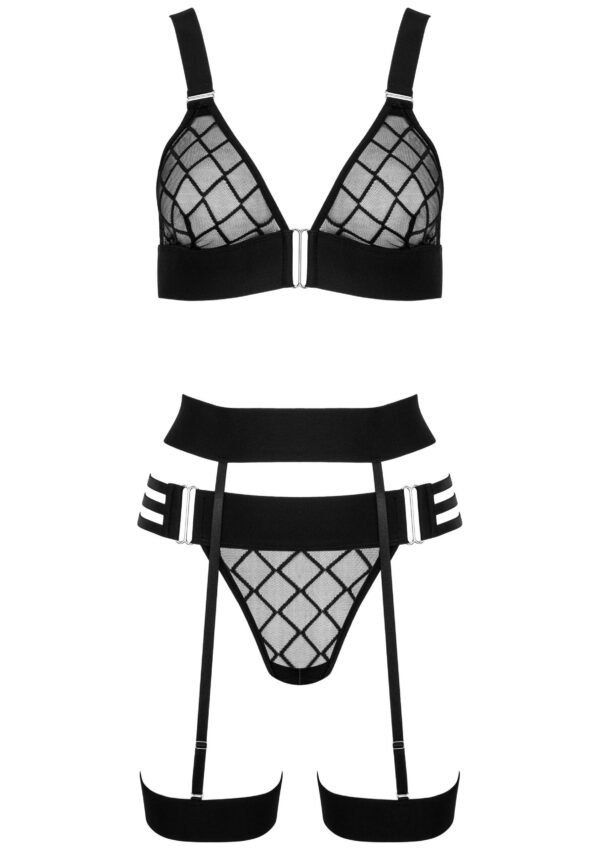 79896_BLACK_03 Kotek | 3 Pieces Black Set THP105