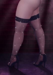 16632_BLACK_01_40c4376d-cfce-49b9-a81e-40b28a07f077 CalExotics | Thigh High Stockings Plus