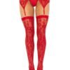 Leg Avenue | Lace Thigh Highs and Garter Belt