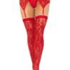 Leg Avenue | Lace Thigh Highs and Garter Belt