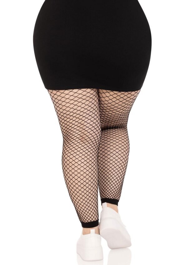 Leg Avenue | Plus Industrial Net Footless Tights
